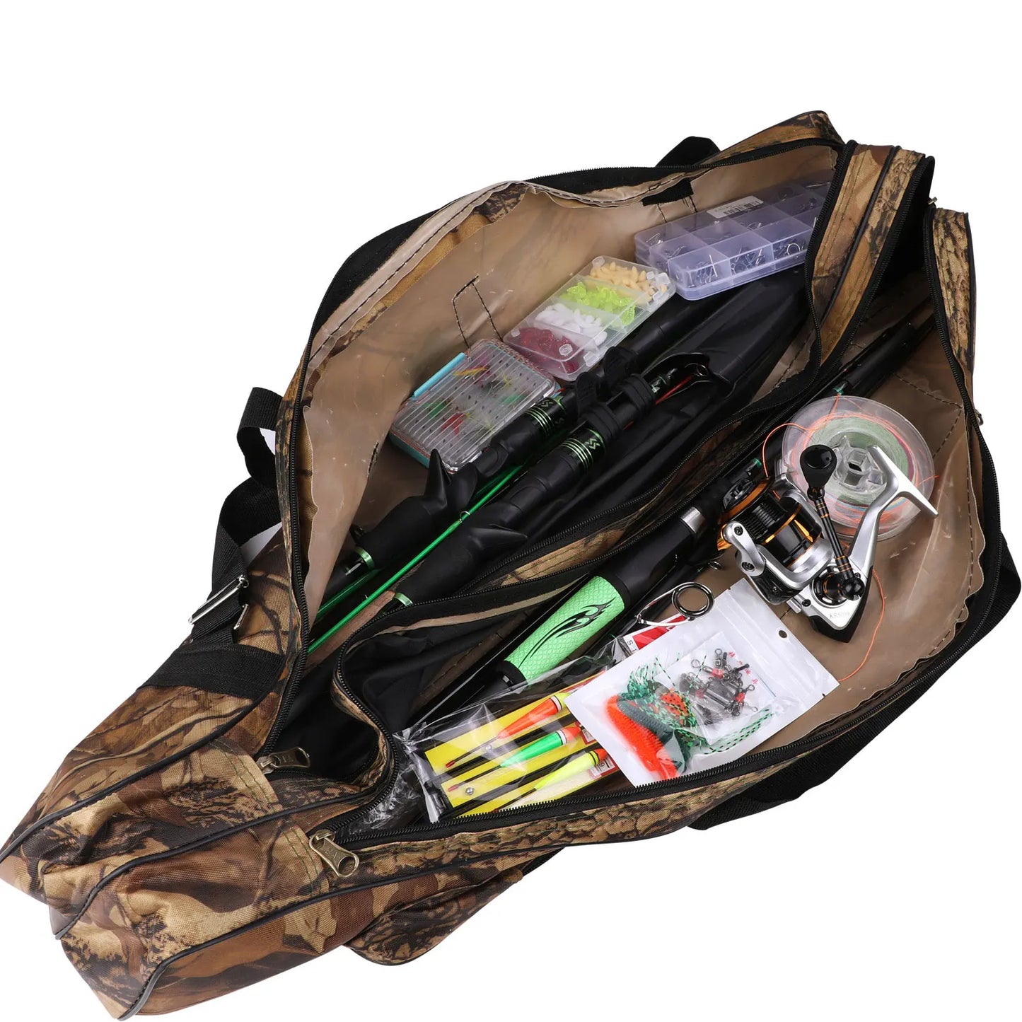Fishing Rod Bag Large Capacity for Organized Travel
