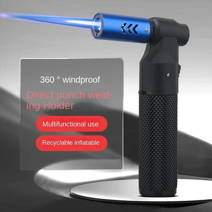 Windproof Butane Torch Lighter for Camping & BBQ