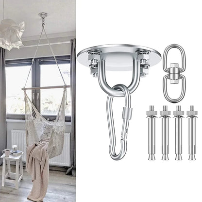 Stainless Steel Hammock Ceiling Hook – Strong & Durable Mount