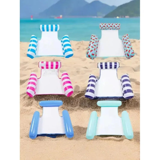 Inflatable Water Mat & Floating Bed for Outdoor Relaxation