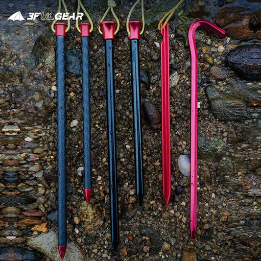 Ultralight Tent Stakes for Secure Camping Setup