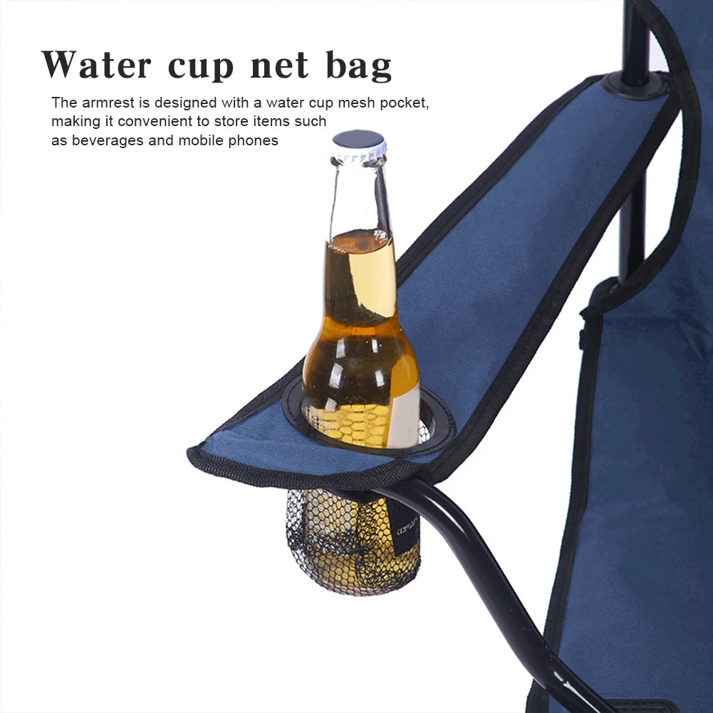 Portable Folding Camping Chair with Cup Holder