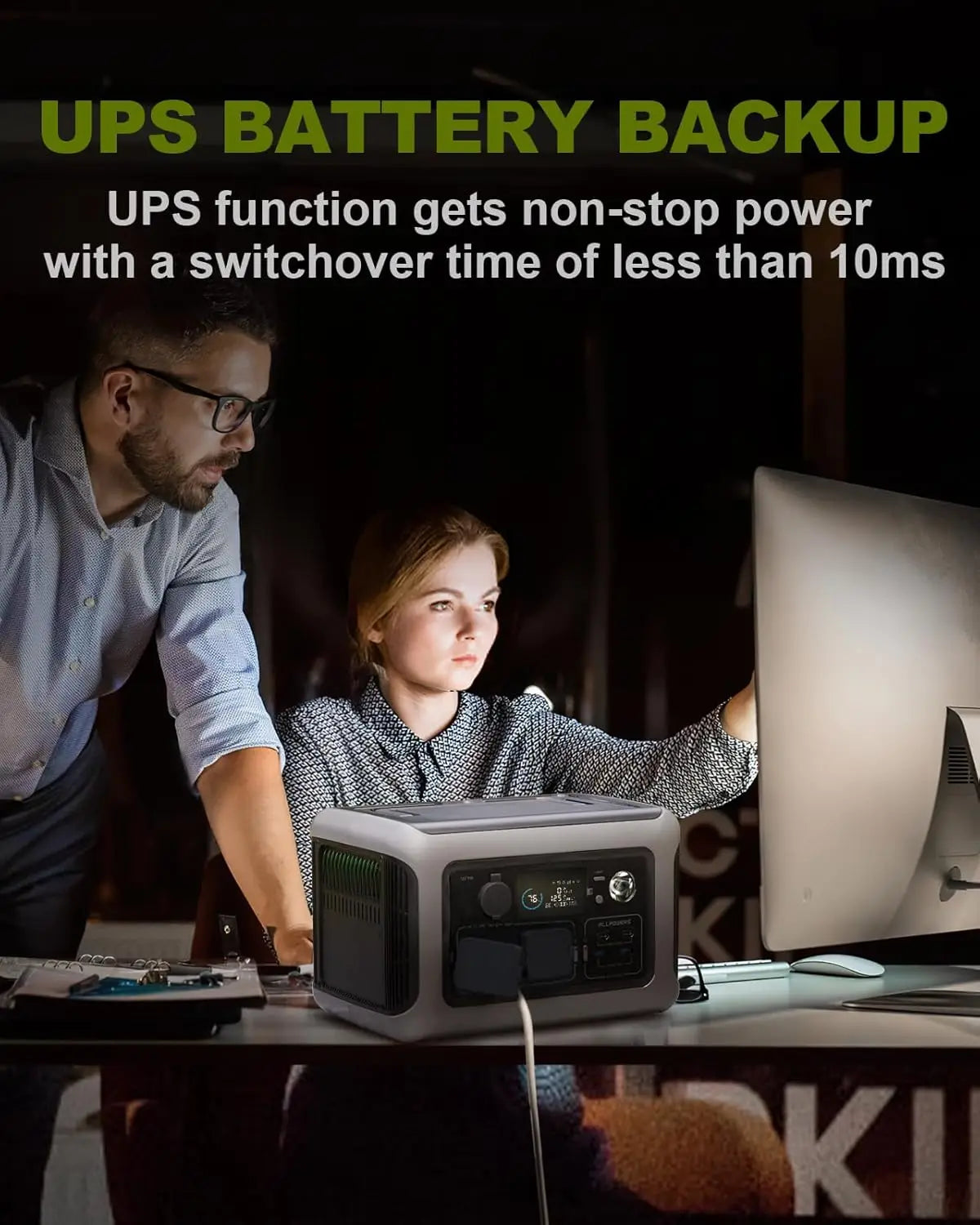Portable Power Station 299Wh Reliable Outdoor Power