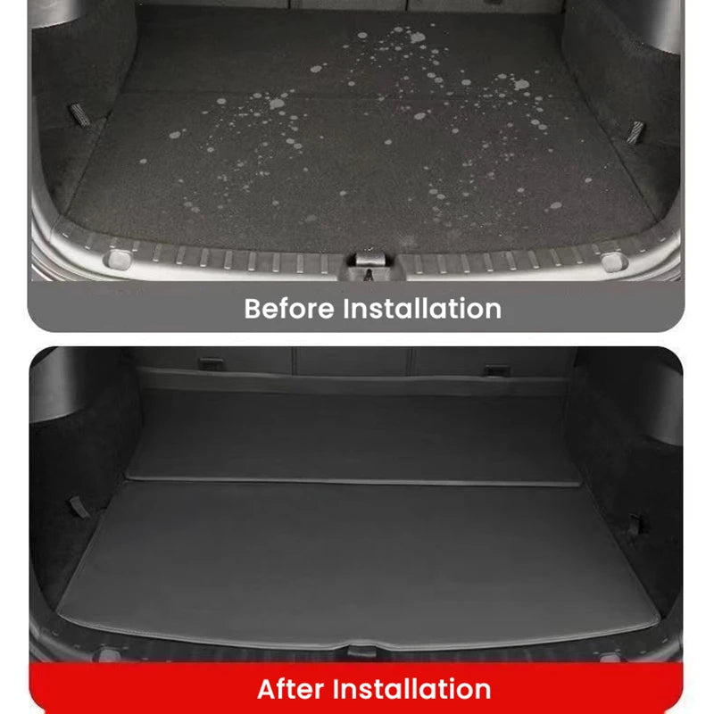 Tesla Model Y Model 3 Seat Back Protector All-Weather Mat