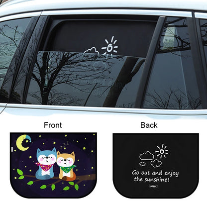 Car Sun Shade Curtain for UV Protection & Baby Comfort