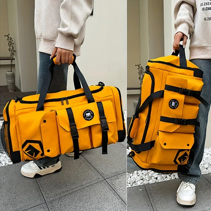 Travel Backpack with Shoe Compartment & Wet-Dry Storage