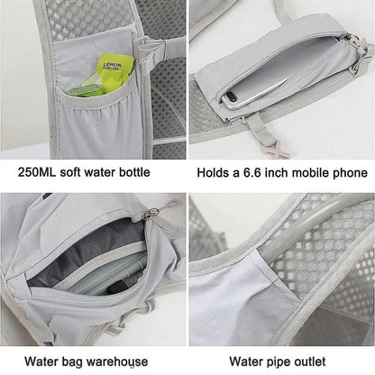 Running Hydration Vest with Storage for Long Runs