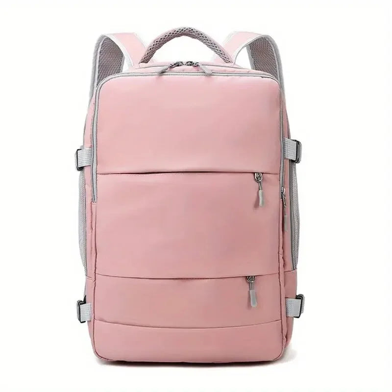 Travel Backpack with Shoe Compartment & Wet-Dry Storage