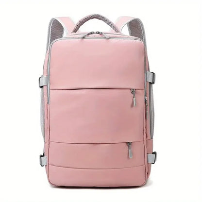 Travel Backpack with Shoe Compartment & Wet-Dry Storage