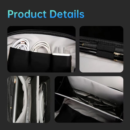 Travel Electronics Organizer – Large 3-Layer Cord Bag