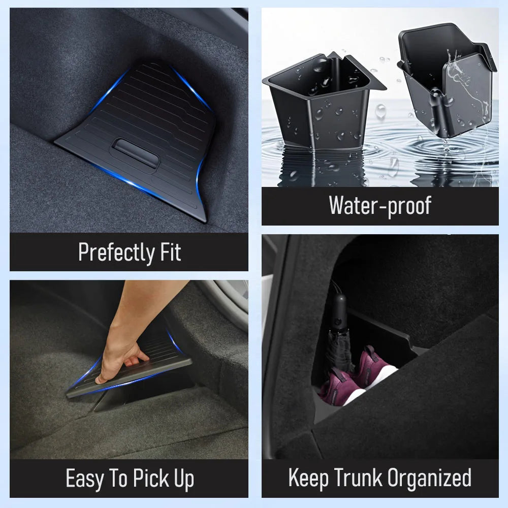 Tesla Model Y Trunk Organizer for Cleaner Storage