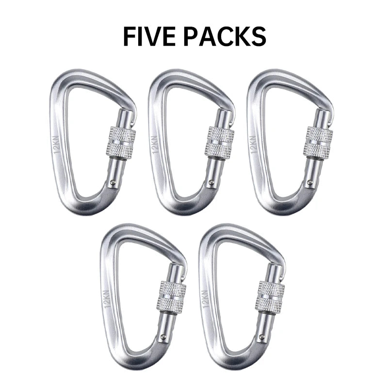rappelling with carabiners - KentDO