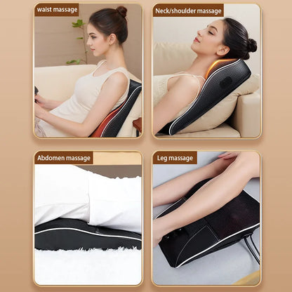 Neck Massage Pillow with Heat for Pain Relief