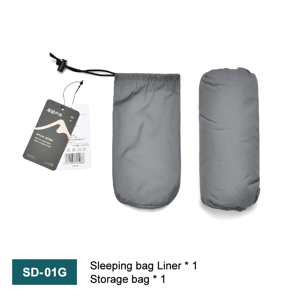Ultralight Sleeping Bag Liner for Warmth & Clean Sleep