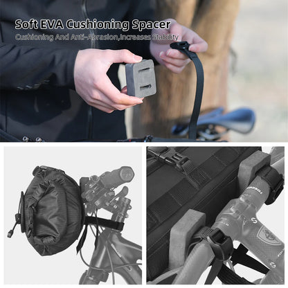 Waterproof Bike Handlebar Bag 12L with Dry Storage