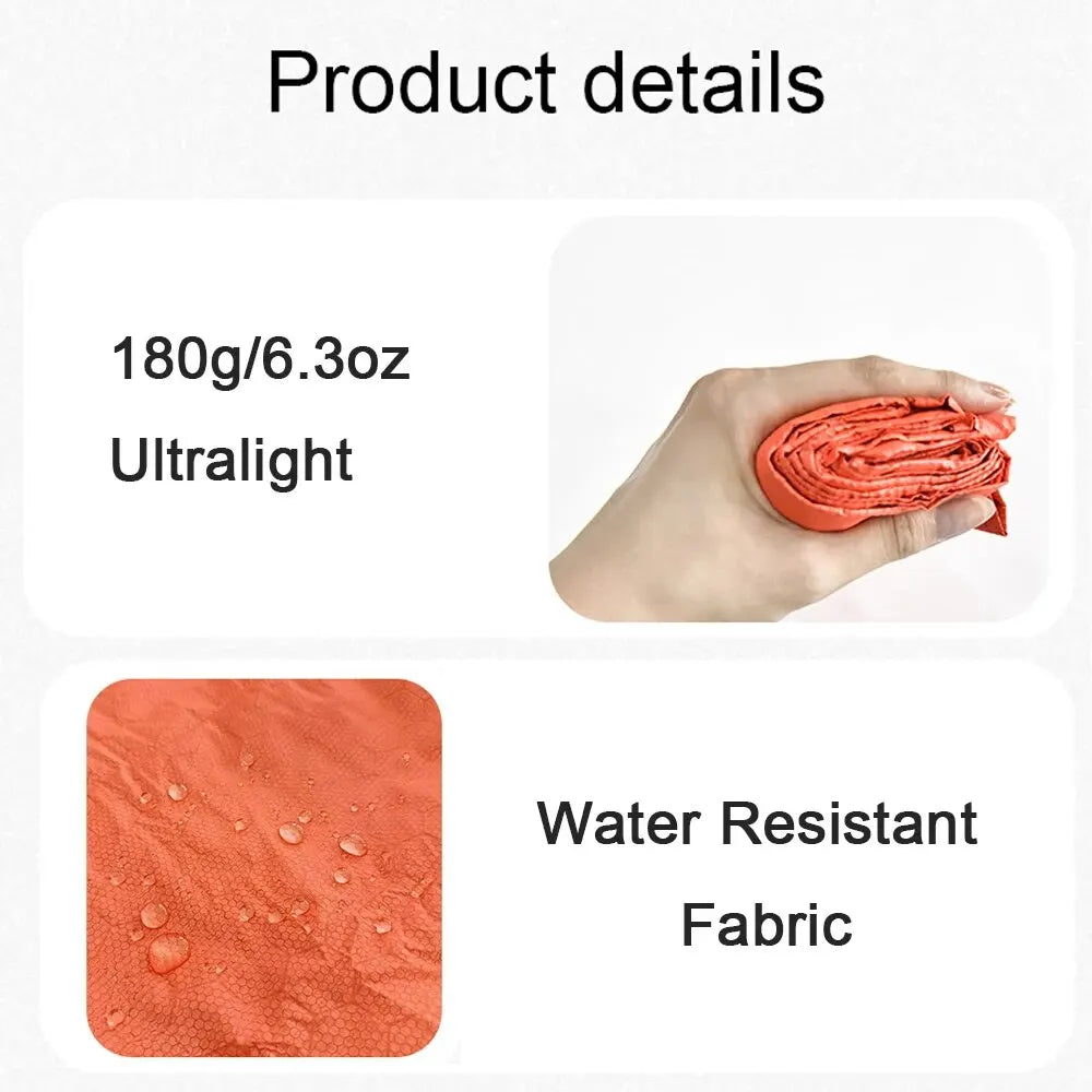 Emergency Sleeping Bag Ultralight Thermal Waterproof