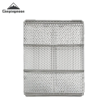Camping Storage Basket Stainless Steel IGT Organizer