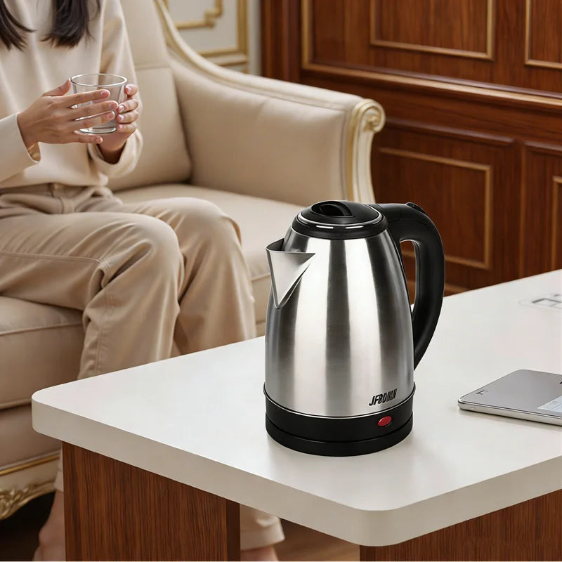 Electric Stainless Steel Kettle 1.8L Fast & Safe Boil
