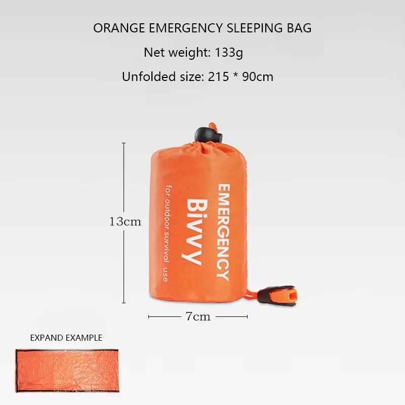 Emergency Survival Sleeping Bag Keeps You Warm