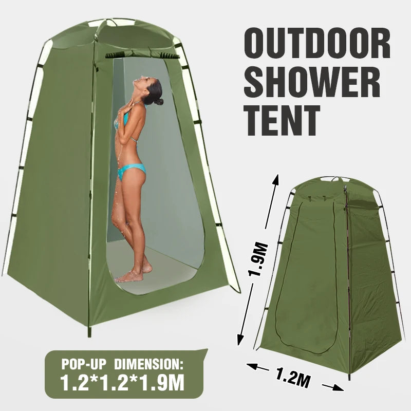 Portable Privacy Shower Tent for Camping Comfort