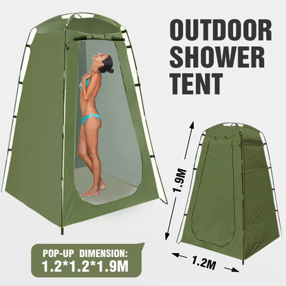 Portable Privacy Shower Tent for Camping Comfort