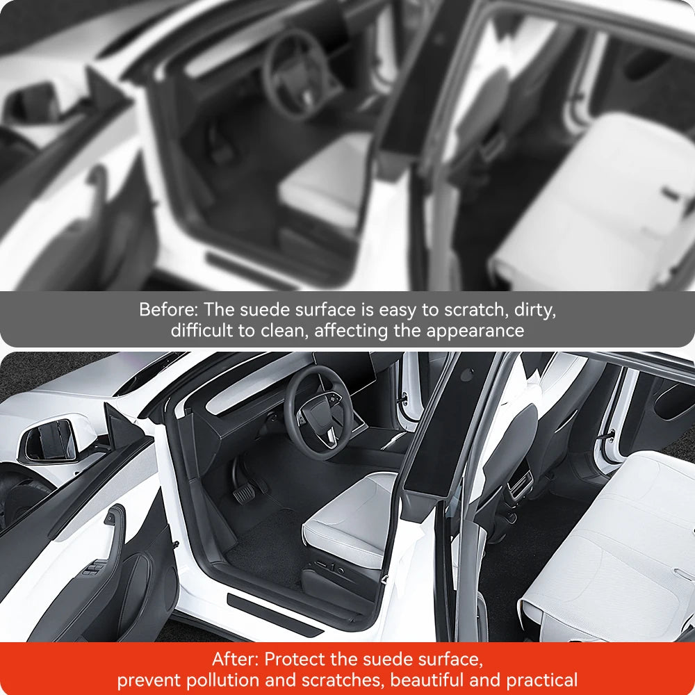 Tesla Model Y Trunk Mat – Waterproof Full Protection