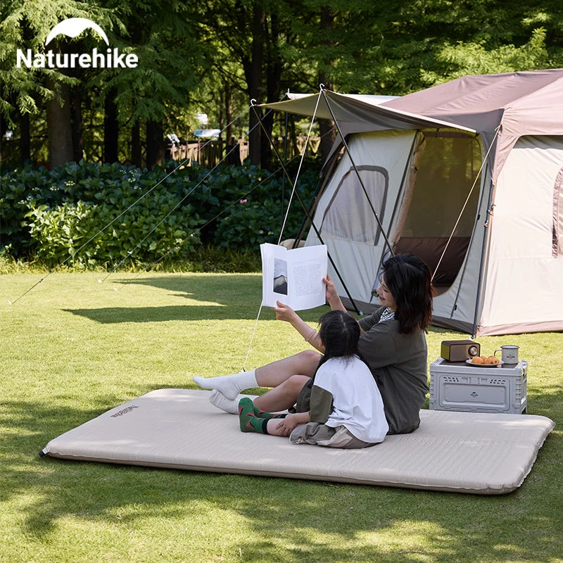 Self-Inflating Air Mattress – 6cm Thick Camping Pad