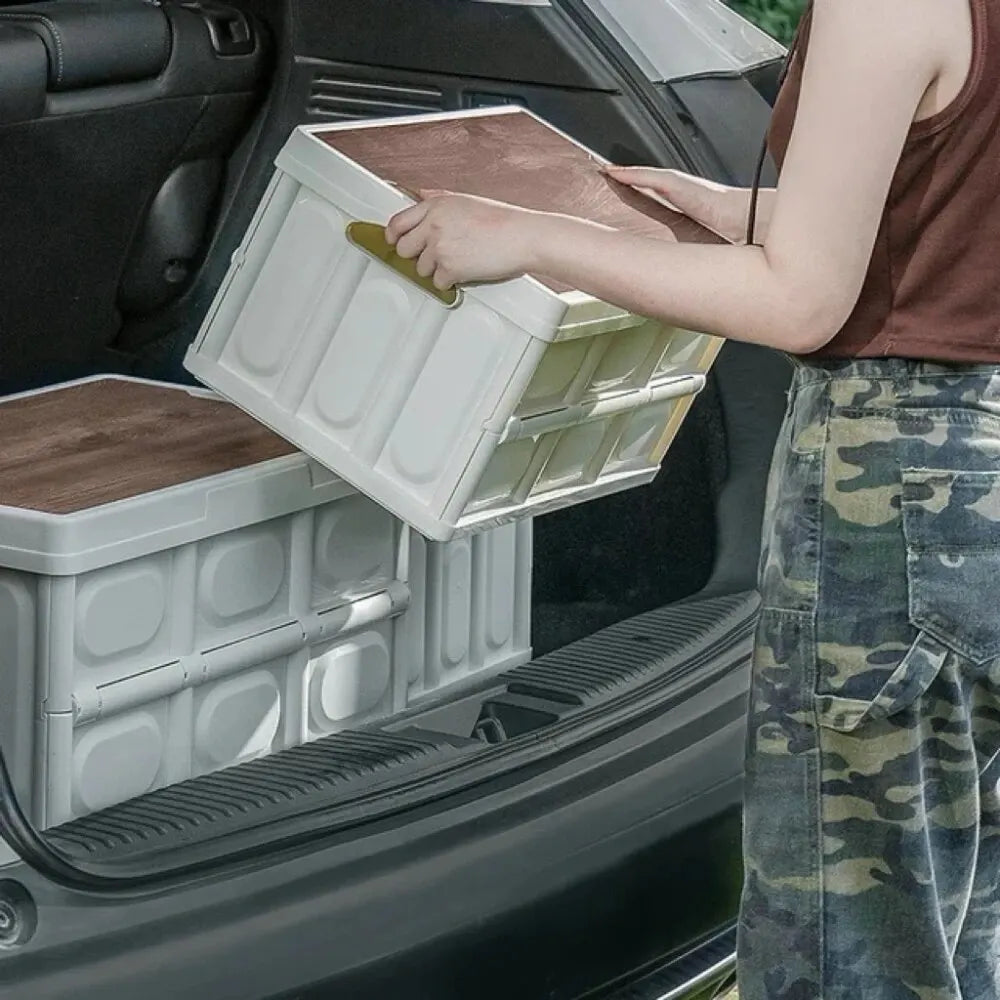 Foldable Camping Storage Box for Easy Gear Organization