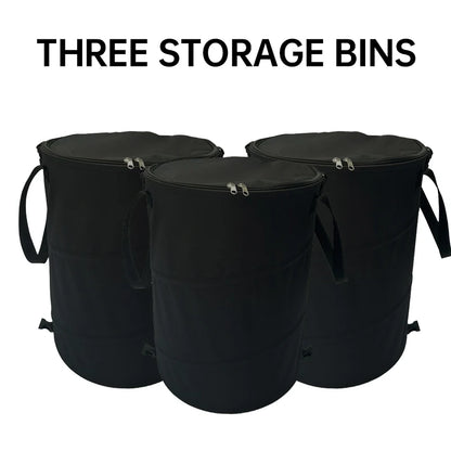 Foldable Outdoor Camping Trash Can – Large Storage Box