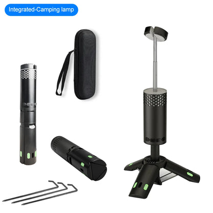 Upgraded Camping LED Flashlight – 800LM Multifunction Light