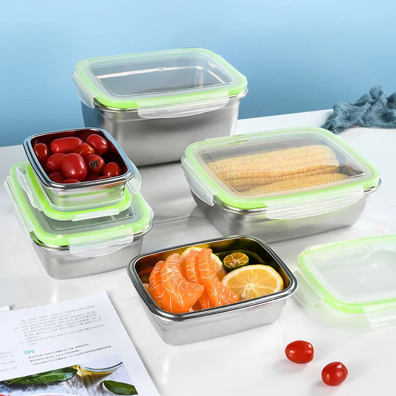 Stainless Steel Lunch Box Leakproof Food Storage