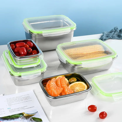 Stainless Steel Lunch Box Leakproof Food Storage