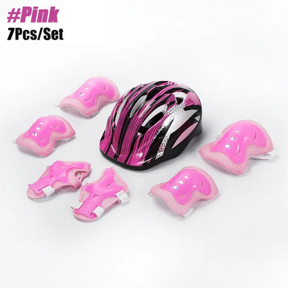 Kids Protective Gear Set – Knee & Elbow Pads Safety