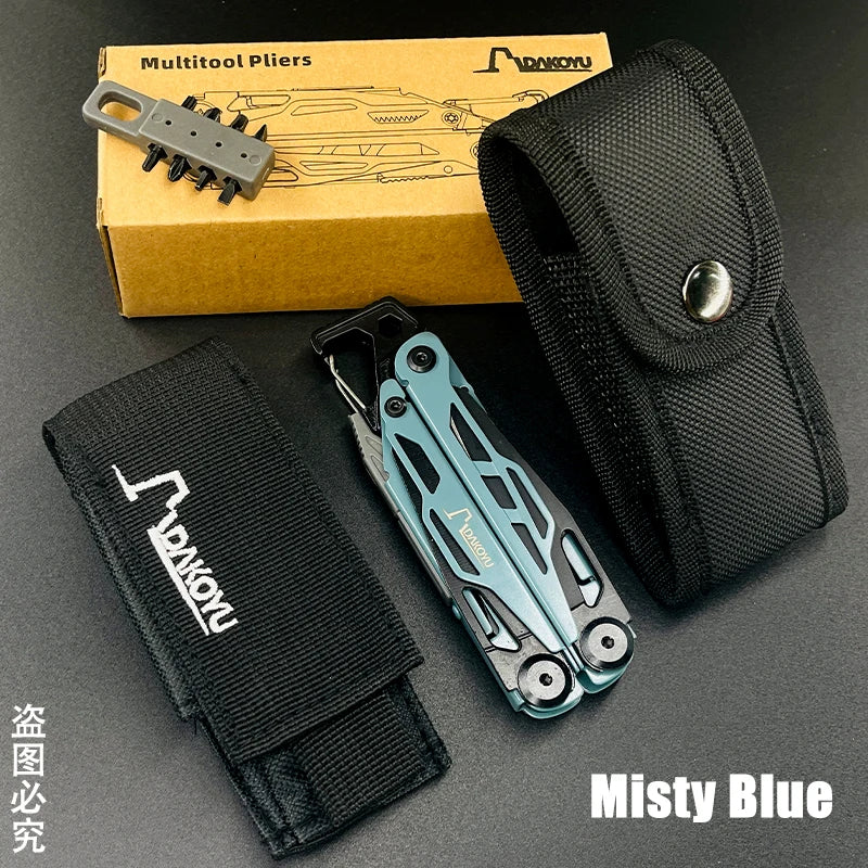 Camping Multitool Pliers with Emergency Whistle