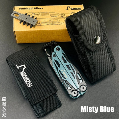 Camping Multitool Pliers with Emergency Whistle