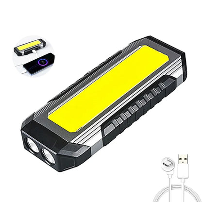 Rechargeable COB Work Light Magnetic Bright Lamp
