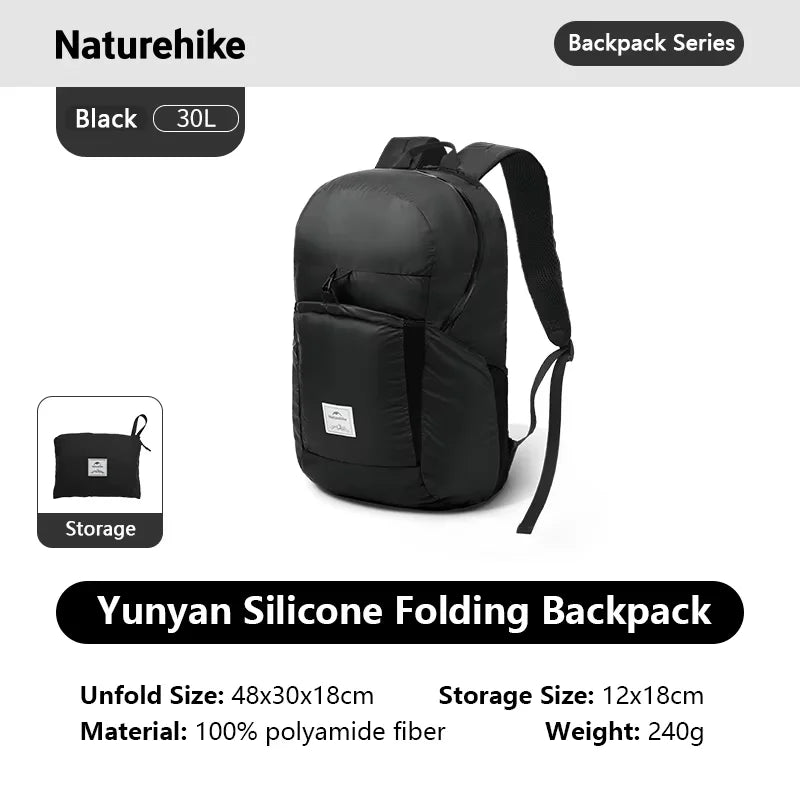 Foldable Hiking Backpack Lightweight Waterproof 22L