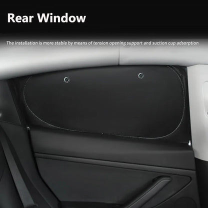 Tesla Model 3 & Y Sunshade – UV Protection & Privacy