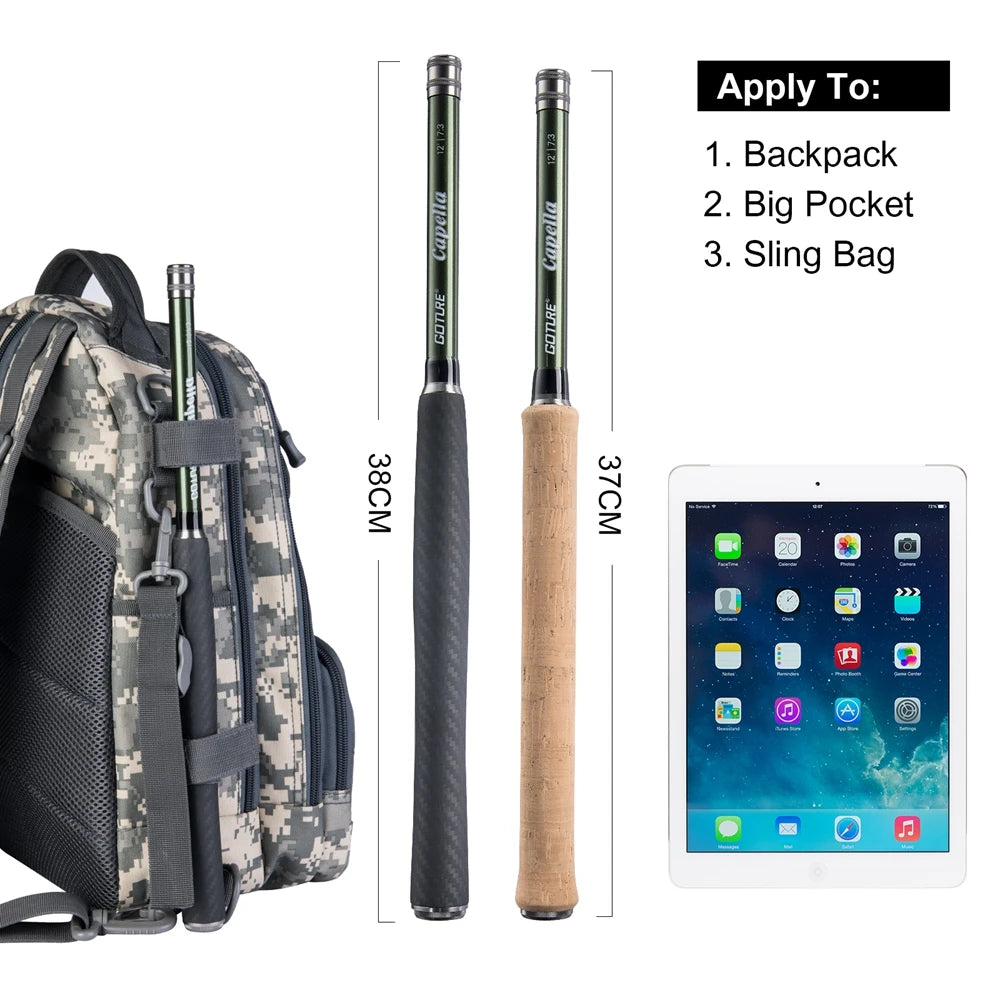 Tenkara Fly Fishing Rod Combo – Ultralight Carbon Fiber
