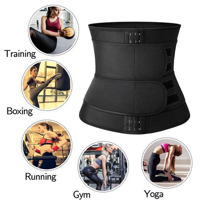 Sweat Waist Trainer Belt for Workout Back Support