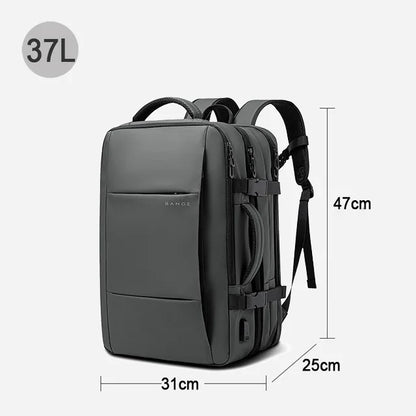 Expandable Laptop Backpack 17.3” Waterproof Large Capacity