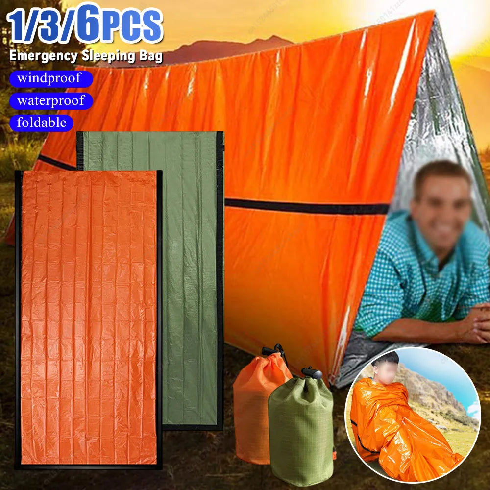 Emergency Mylar Thermal Blanket – Lightweight Survival Warmth