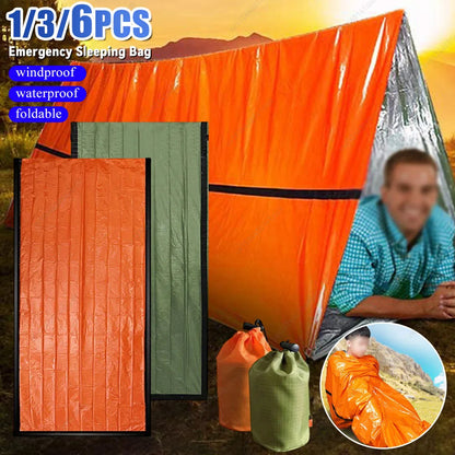 Emergency Mylar Thermal Blanket – Lightweight Survival Warmth