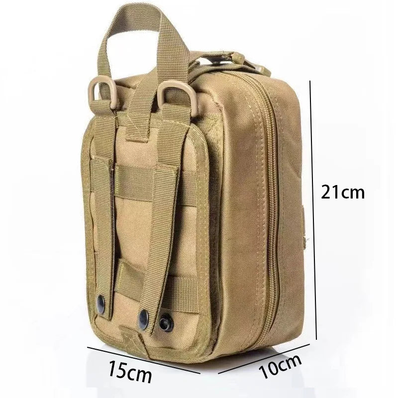 Tactical First Aid Kit Bag Quick-Access Emergency Pouch