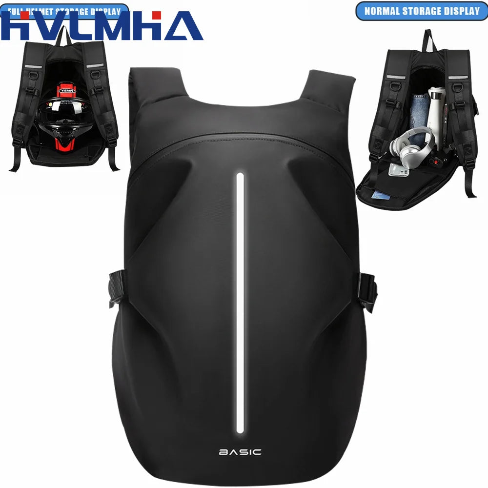 Waterproof Motorcycle Backpack Large Capacity Travel Pack