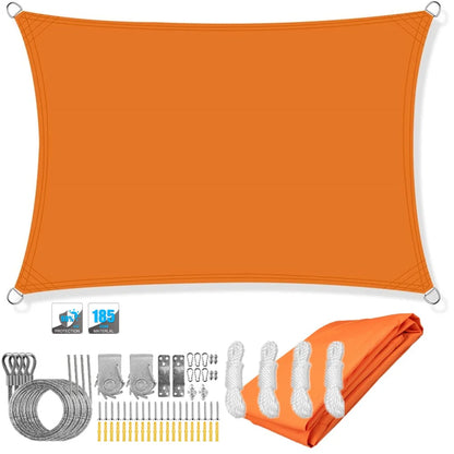 Waterproof Sun Shade Sail Canopy for Outdoor Patio