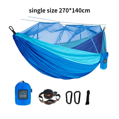 Camping Hammock with Mosquito Net – Portable & Breathable