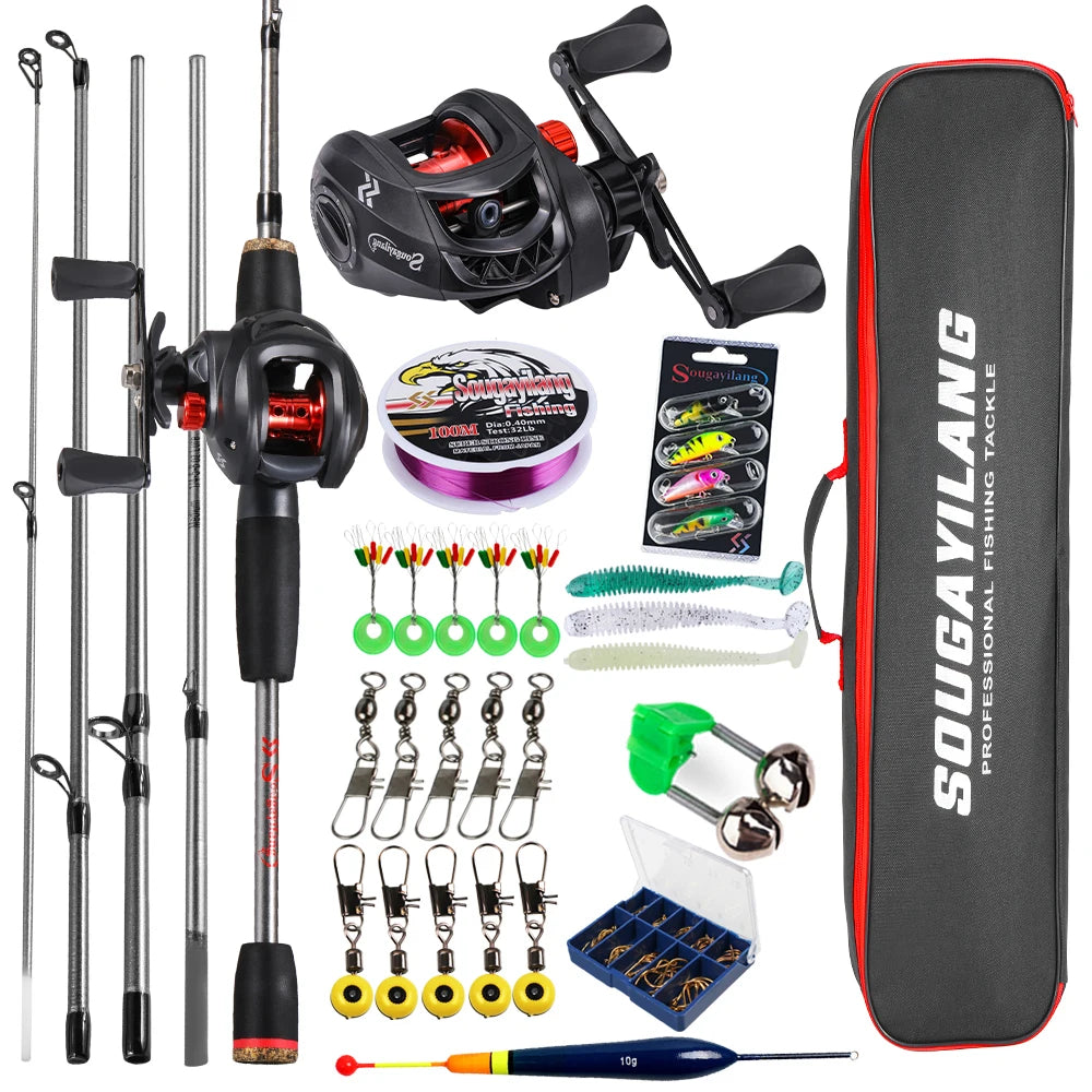 Baitcasting Fishing Rod & Reel Kit – Bass Ready