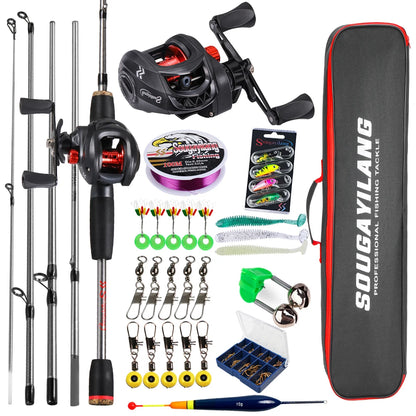 Baitcasting Fishing Rod & Reel Kit – Bass Ready