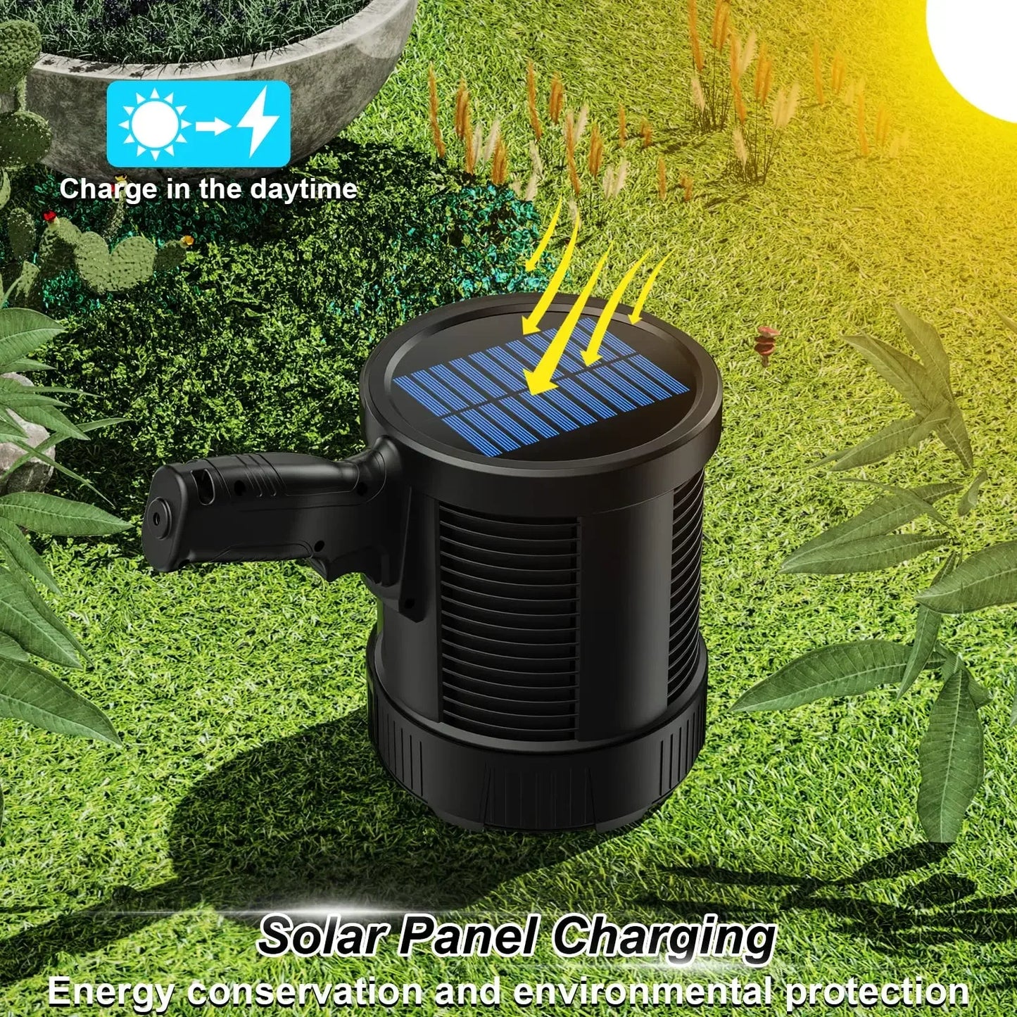 Rechargeable Spotlight 900000 Lumens Super Bright Handheld LED